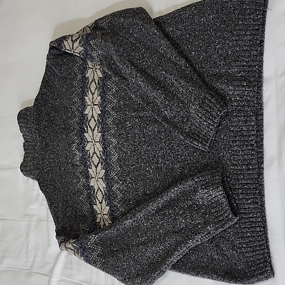 EUC Lorenzo Magni 1/4 zip wool blend sweater, size XL. Made in Italy! - Picture 4 of 4